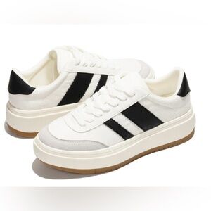 Madden Girl Sneakers for Women Memory Foam Non-Slip Sole Lace Up Size 6